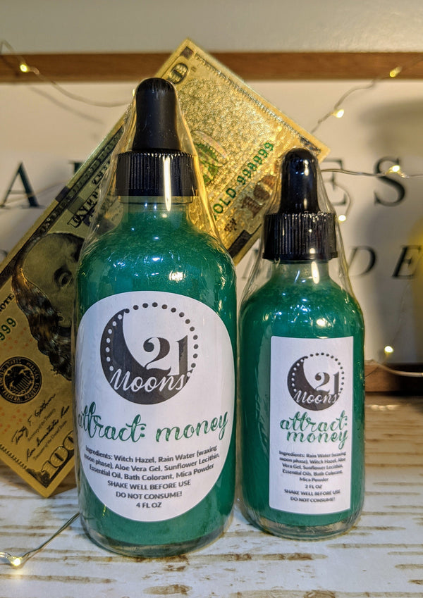 Attract Money: Bath Potions (Aromatherapy and Ritual Baths)