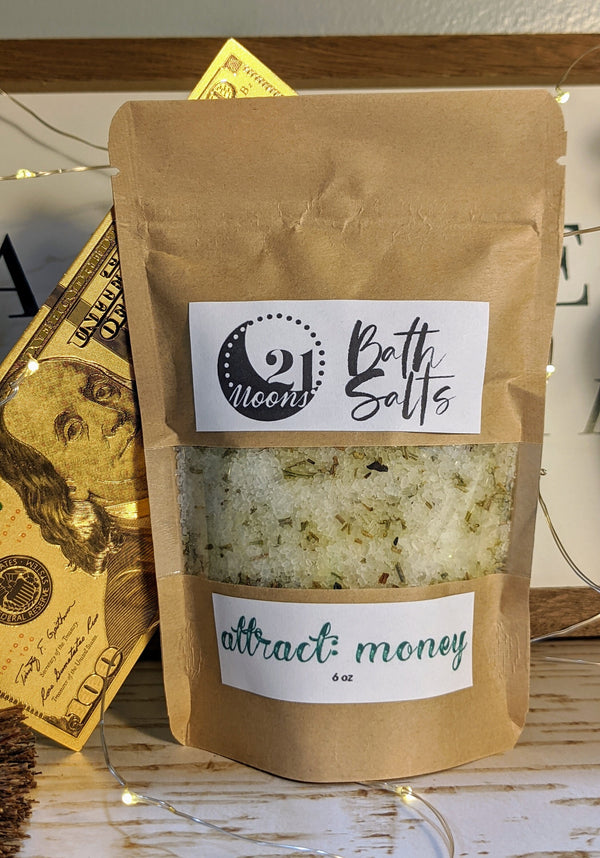 Attract Love: Bath Salts (Herbs and Intentions)