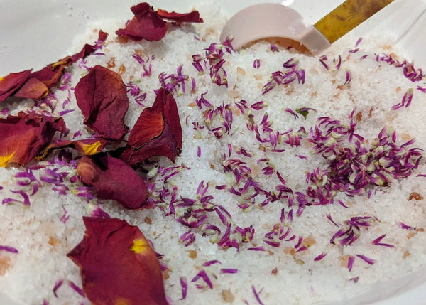 Attract Love: Bath Salts (Herbs and Intentions)