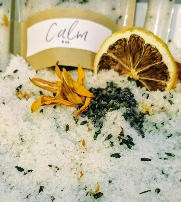 Calm: Bath Salts (Herbs and Intentions)