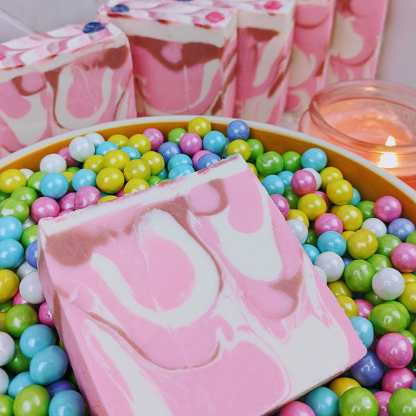 Bubble Gum Dream - Handmade Soap - Lightly Scented